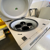 Beckman Coulter Allegra X-15R Refrigerated Centrifuge with Rotor and Buckets image 2